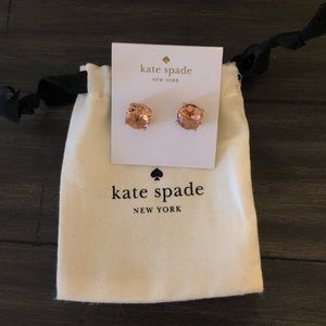 Kate Spade Gumdrop Earrings -peach